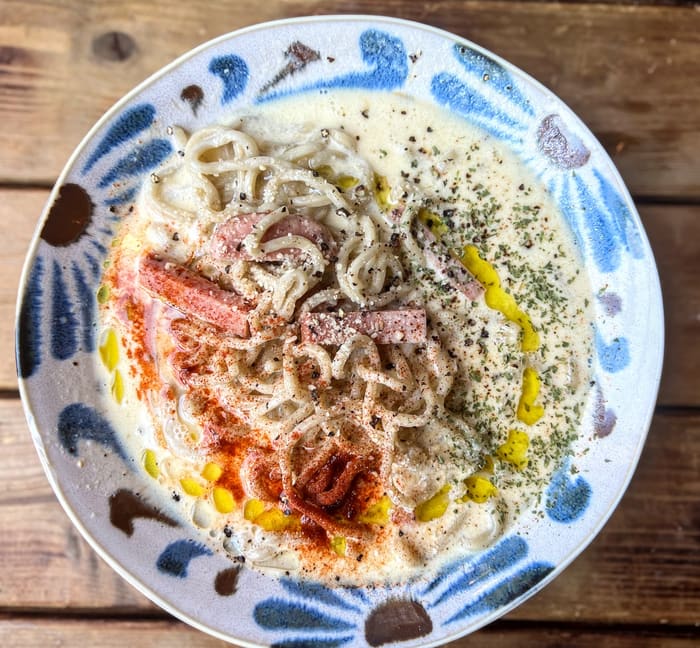 スープカルボナーラ