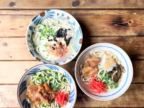 三種の沖縄そば